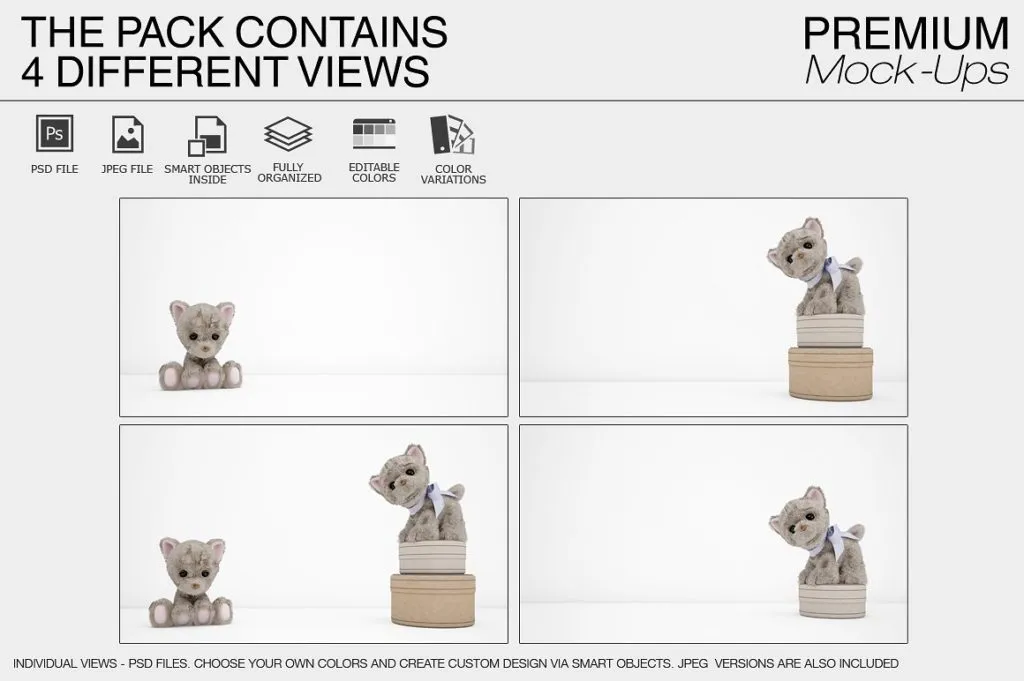 一组适合儿童的相框场景Mockups下载[psd]插图(16)