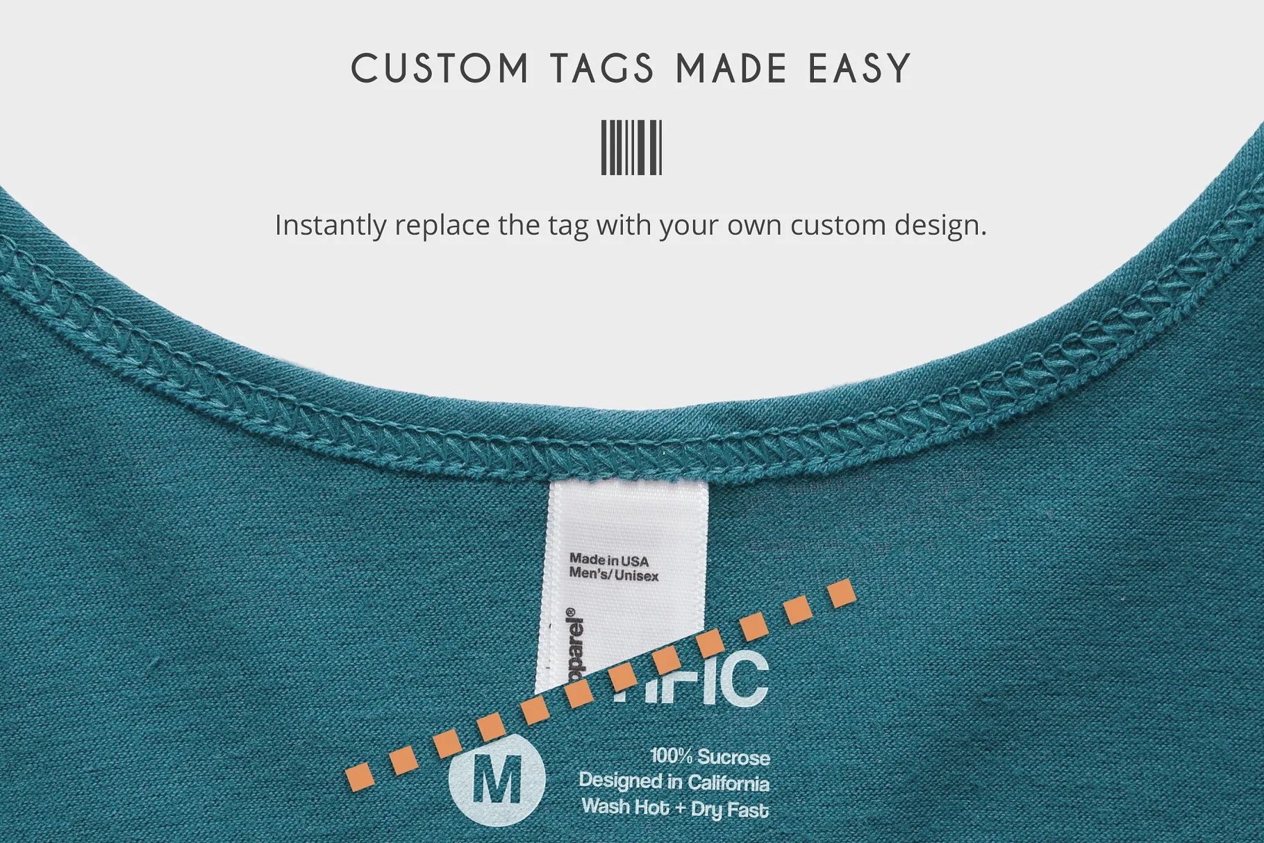 女士背心样机模板 American Apparel TR308 Tank Mockups插图(5)