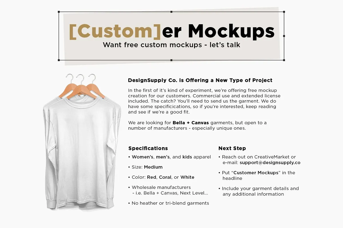 女式潮流休闲印花T恤样机插图(5)