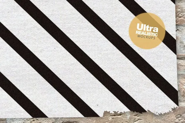 海报&纹理设计预览样机模板 Poster & Textures Mockups插图(7)