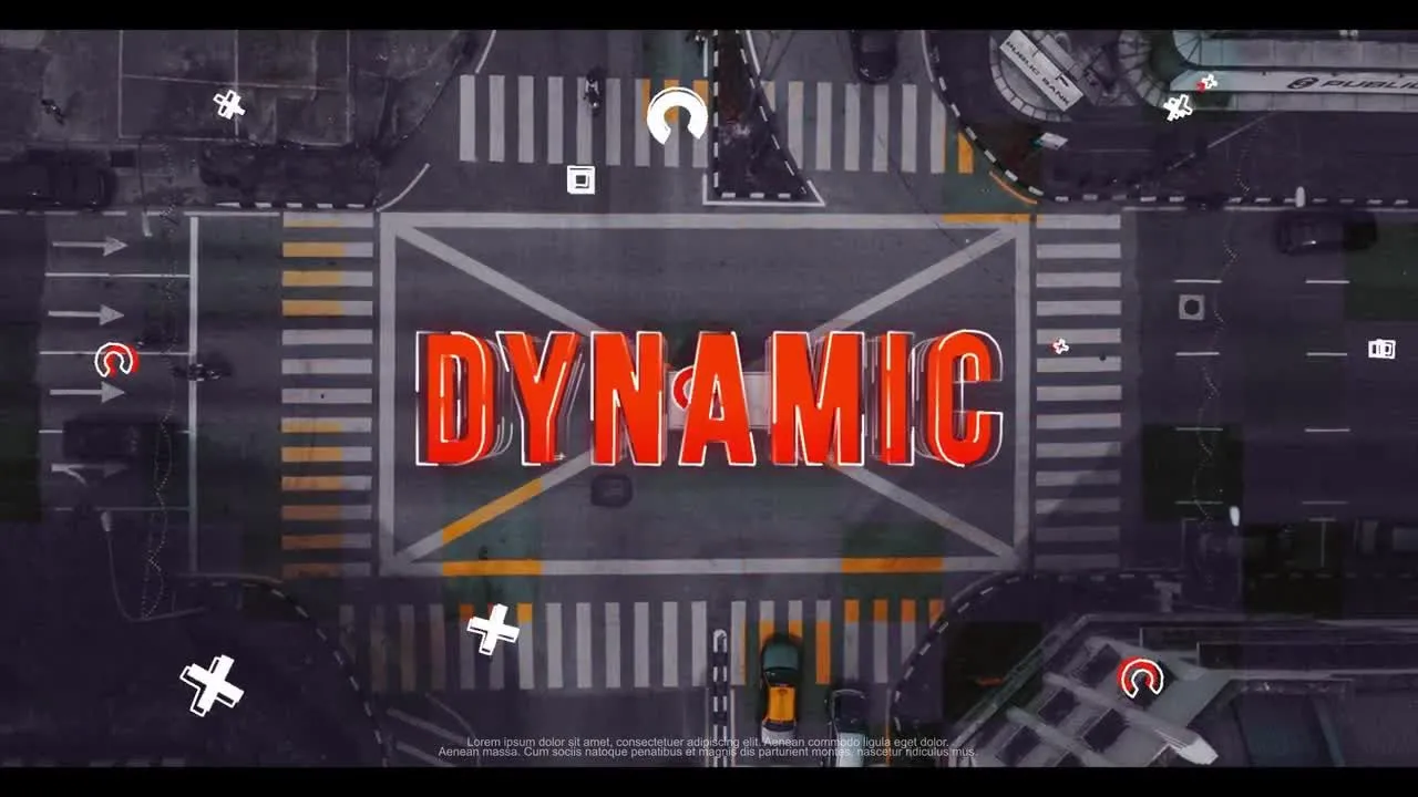 现代时尚视频开场过渡像素设计精选AE模板