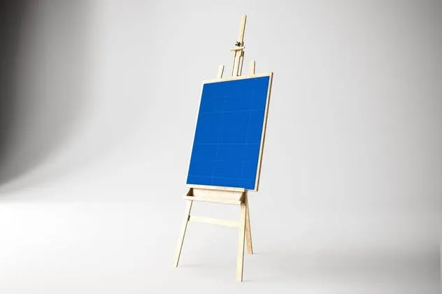 油画艺术作品展示样机 Art Canvas in studio插图(8)