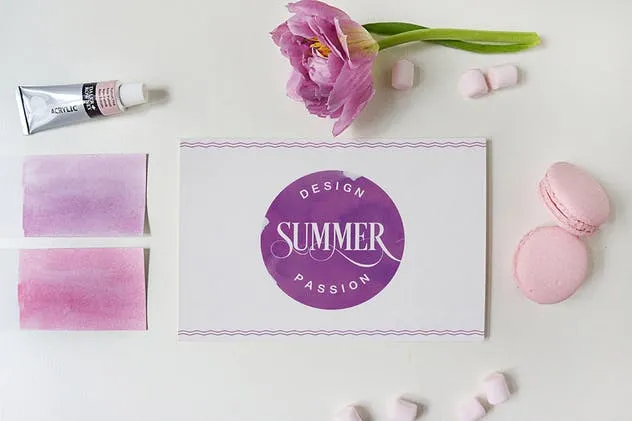 婚礼请帖/邀请函/贺卡样机 Invitation / Greeting card Mockup插图(10)