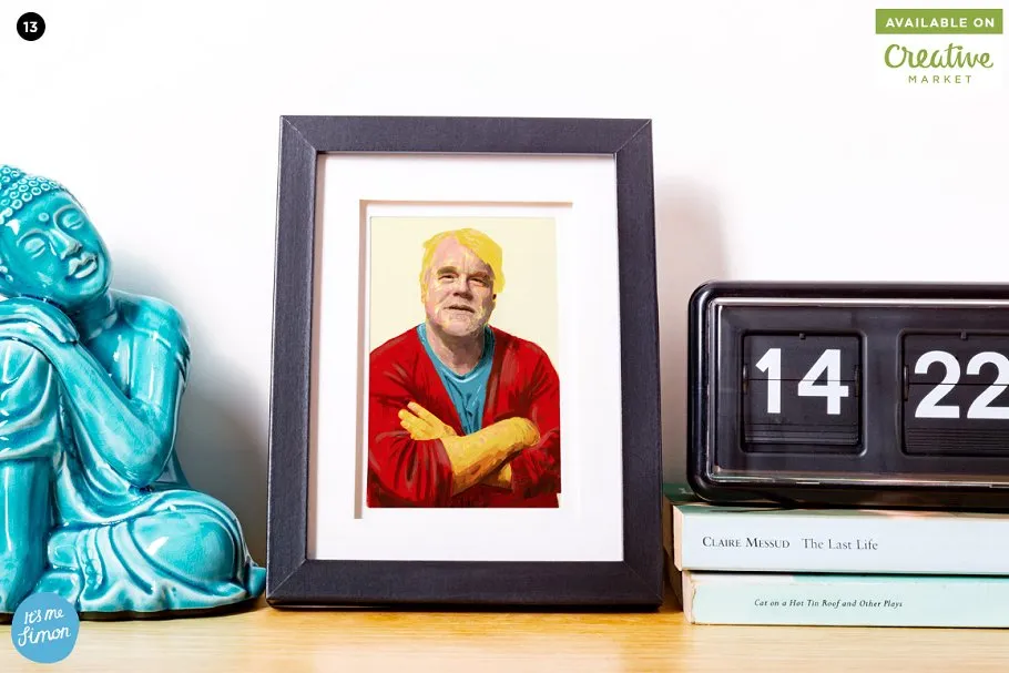 超级相框相片展示样机模板合集 Photo frame mockup collection pack插图(4)