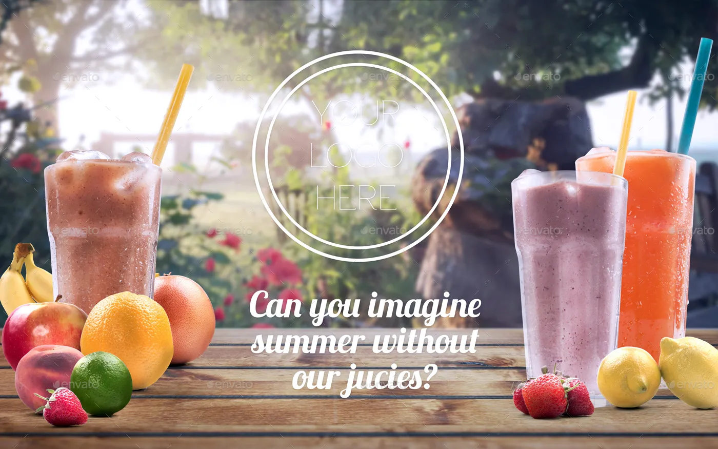 高品质的有机果汁场景展示模型mockups [1.13GB]插图(7)