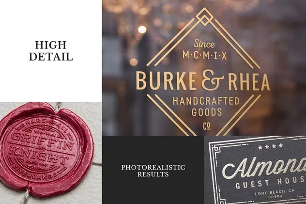 10款品牌Logo/徽章使用场景样机 10 Logo/Badge Mock-Ups Vol.2插图(2)