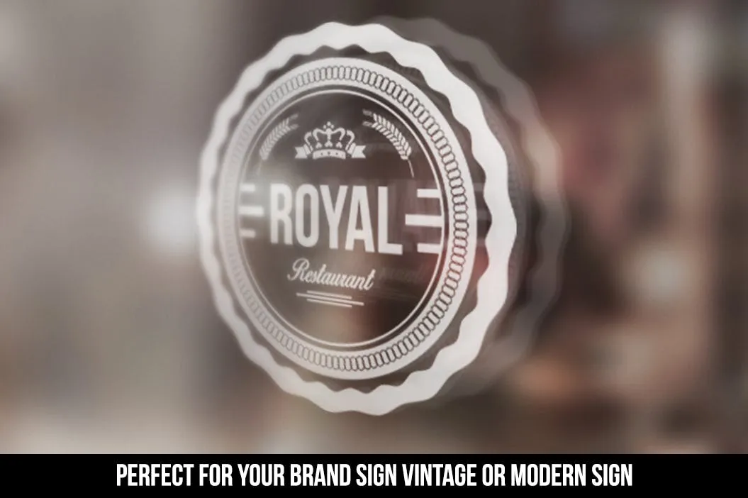 5款复古设计风格徽章/Logo设计模板 Authentic Vintage Labels插图(2)