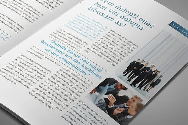 企业宣传册/产品目录/杂志样机模板 Brochure / Catalog / Magazine Mock-Up插图(11)