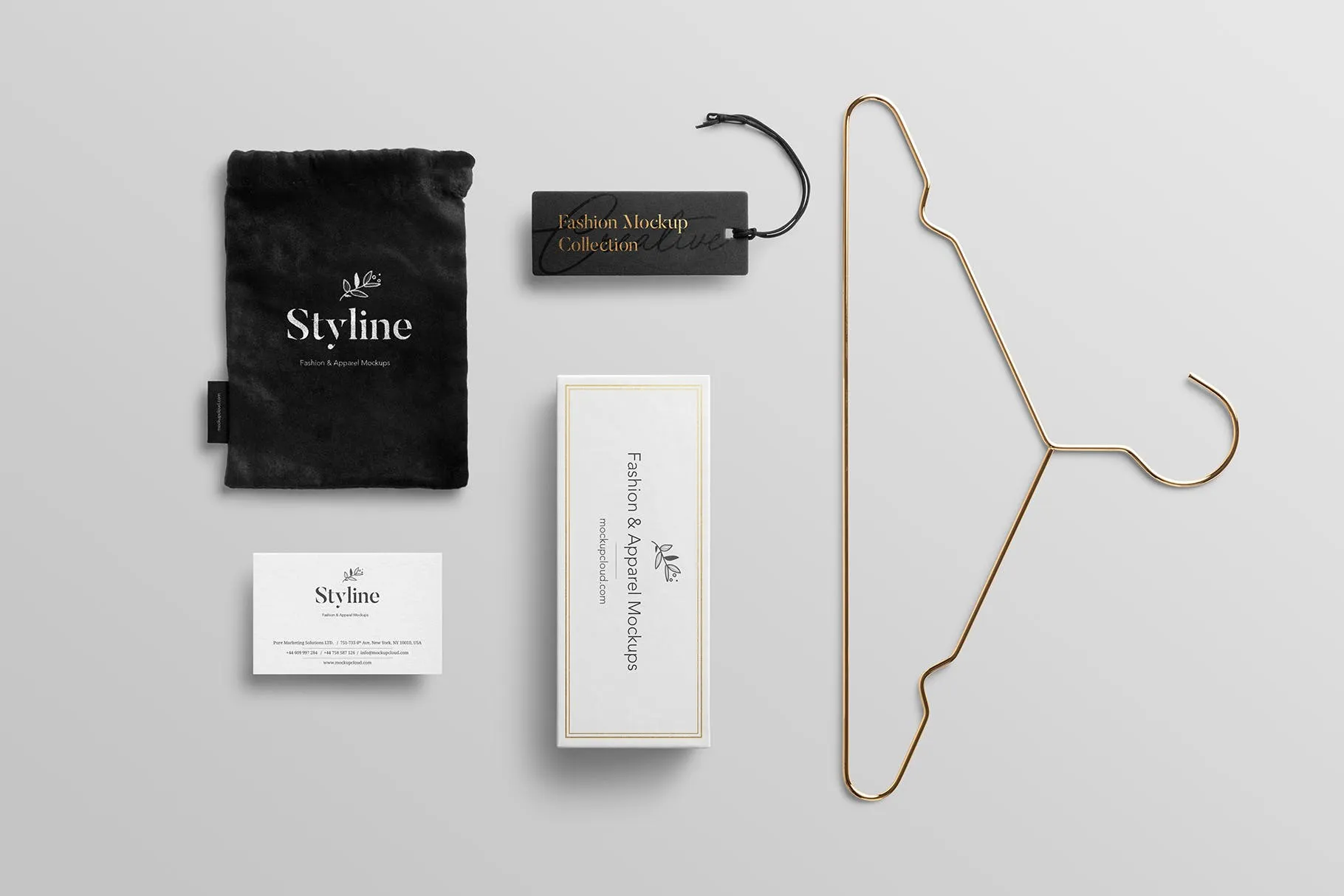 Styline系列时尚服饰品牌VI设计素材库精选套装v1 Styline – Fashion and Apparel Mockups vol 1插图(7)