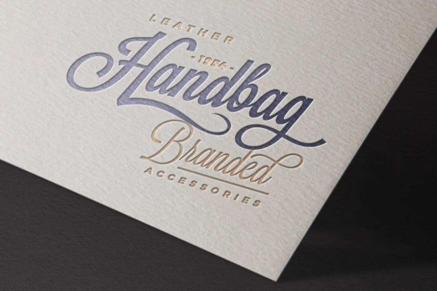 3款Logo设计印刷效果图样机模板 3 Paper Logo Mockups插图(3)