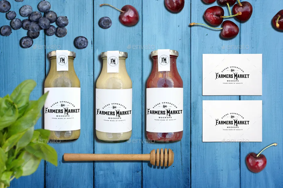 Farmers Market Scene Generator农贸市场场景生成器 1.56 GB[psd]插图(5)