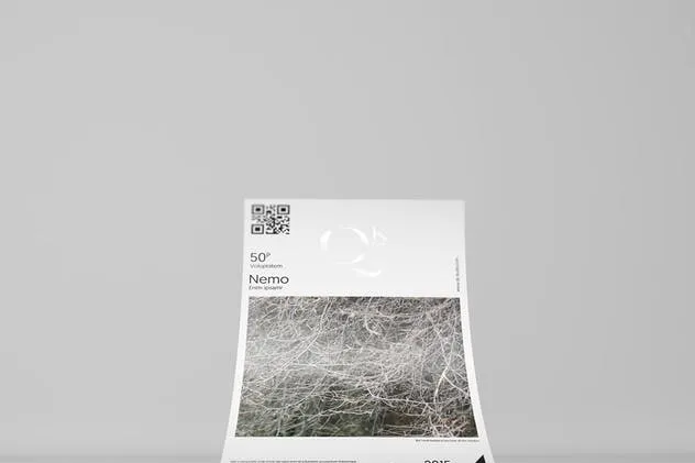 简约A4/A5尺寸海报传单样机V3 A4/A5 Poster-Flyer Mockups V3插图(3)