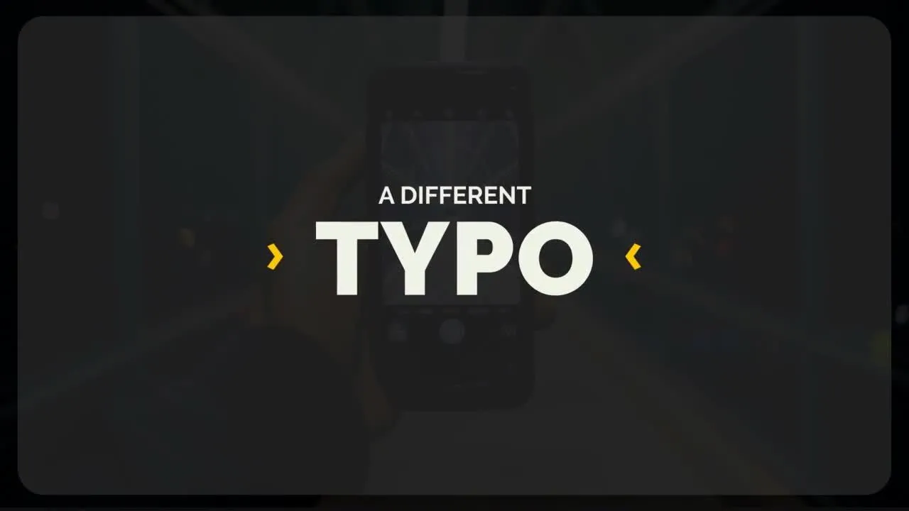 20个简洁全屏时尚标题像素设计精选AE模板