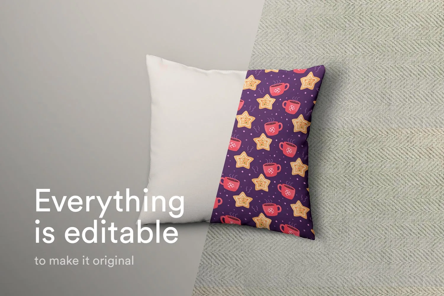 抱枕靠枕印花图案设计预览样机v01 Pillow Mockup Vol 01插图(2)