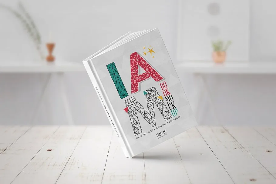 精装图书展示样机 Book Mock-Up Set / Hardcover Edition插图(3)