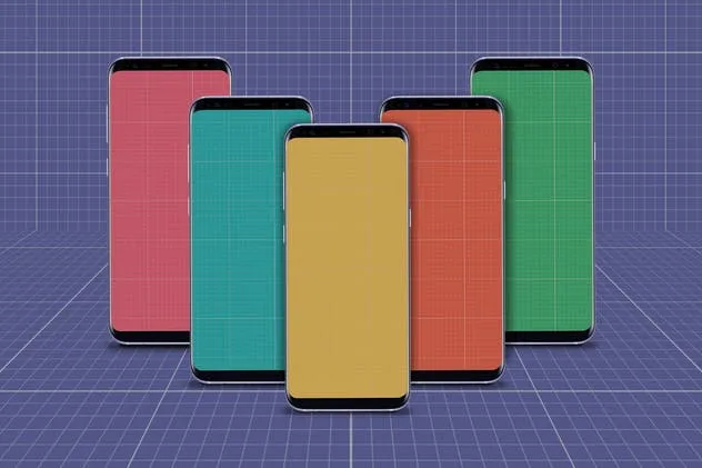 三星智能手机S9应用程序演示设备样机 S9 Mockup插图(12)