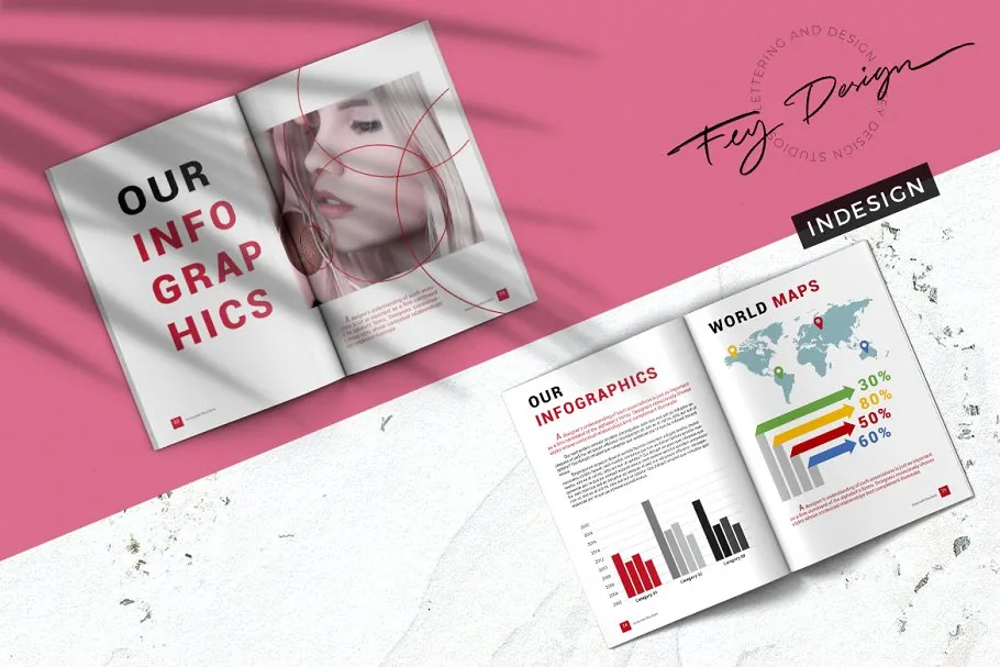 Rive时尚多用途宣传手册设计模板插图(8)