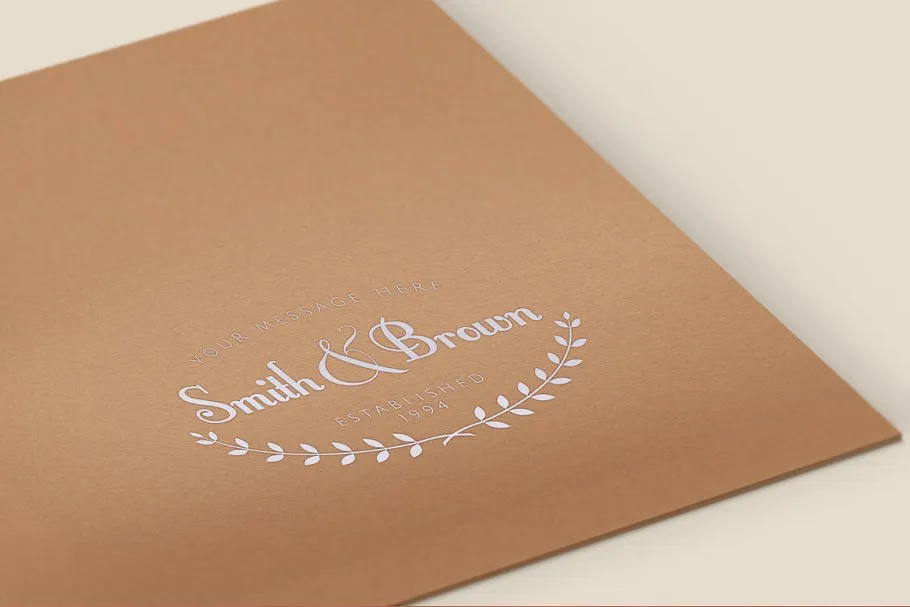 五个真实场景Logo展示样机 Logo mock-ups template插图(2)