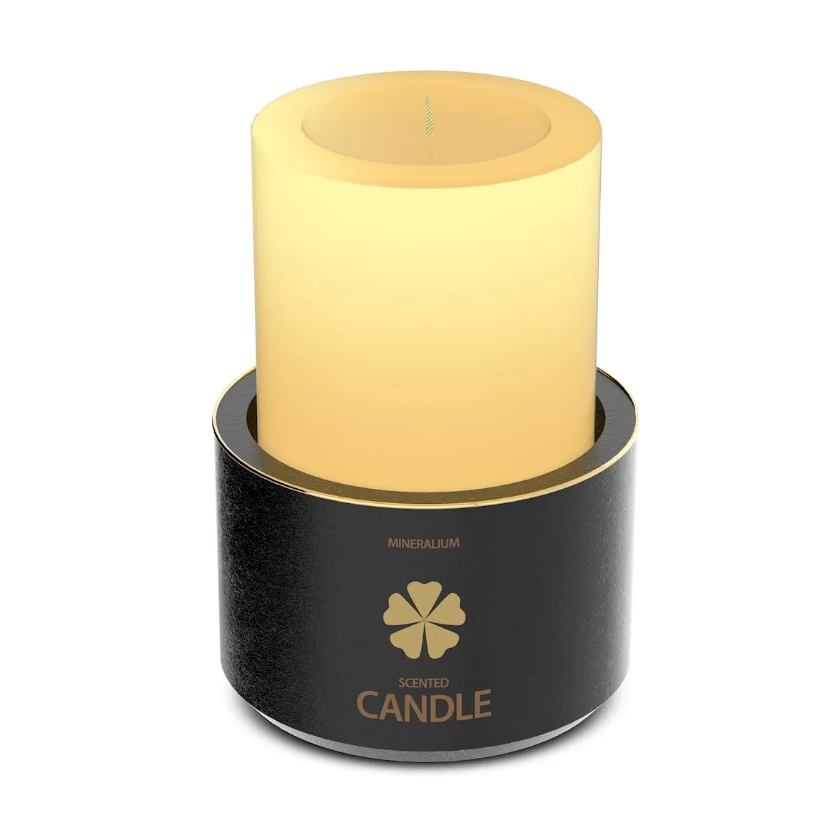 木制蜡烛外观设计PSD样机模板 Wooden Candle PSD Mock-ups插图(6)