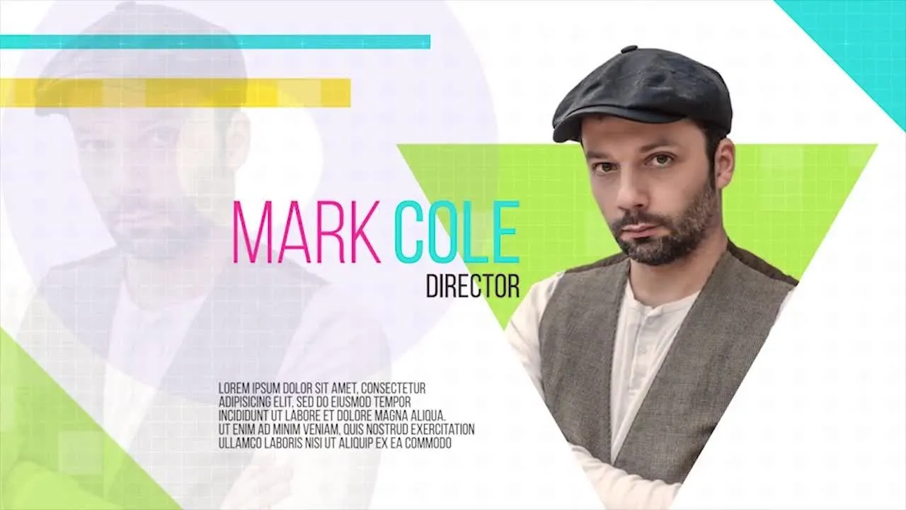 数字幻灯片精美的动画渲染像素设计精选AE模板