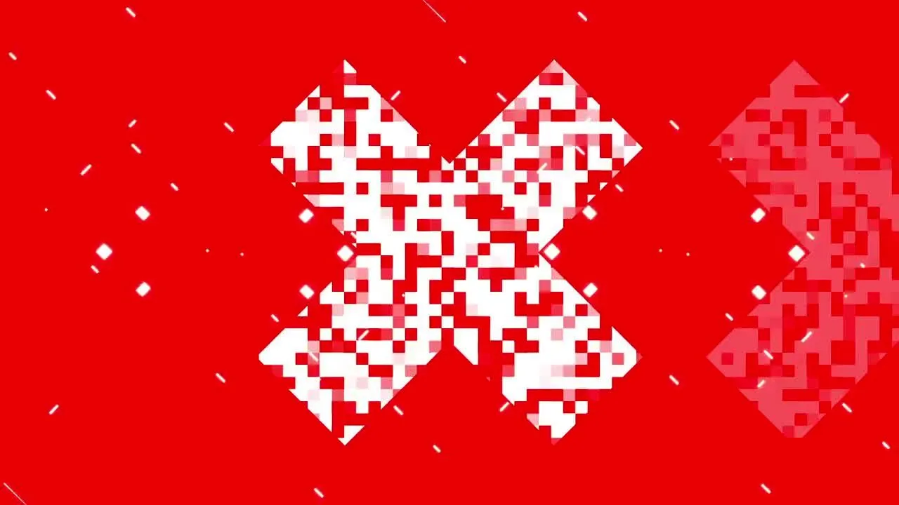 数字增强设计创造性动画徽标显示像素设计精选AE模板