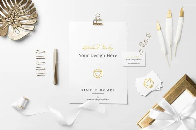 简约家庭相框样机Vol.2 Simple Homes Mockup Vol. 2插图(4)