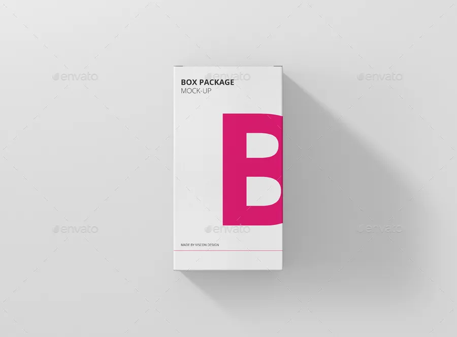 保健品药品包装外观展示样机 Package Box Mock-Up – Rectangle插图(1)