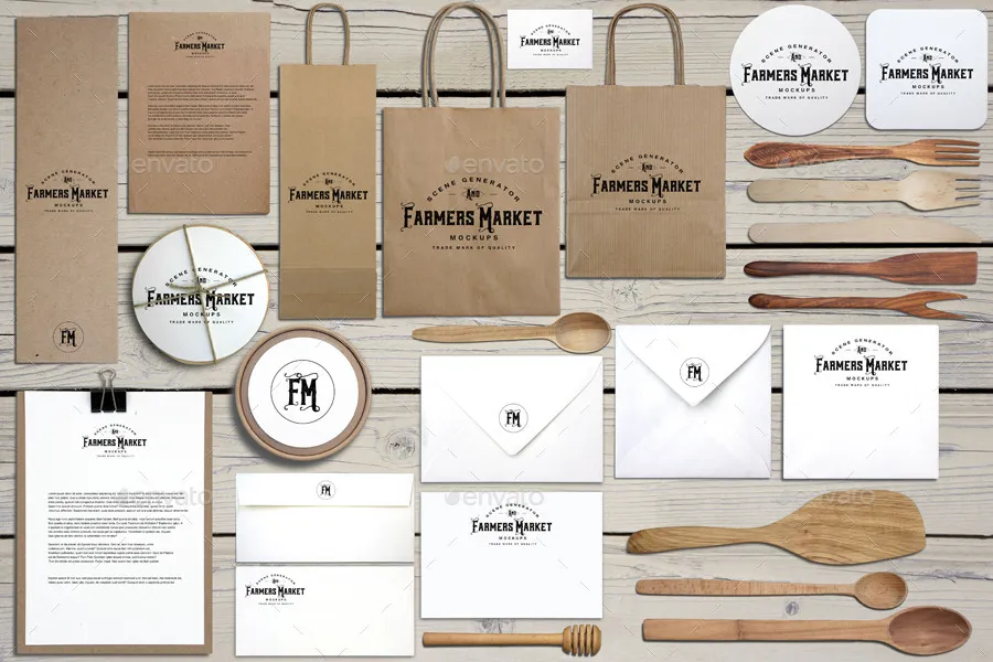 Farmers Market Scene Generator农贸市场场景生成器 1.56 GB[psd]插图(3)