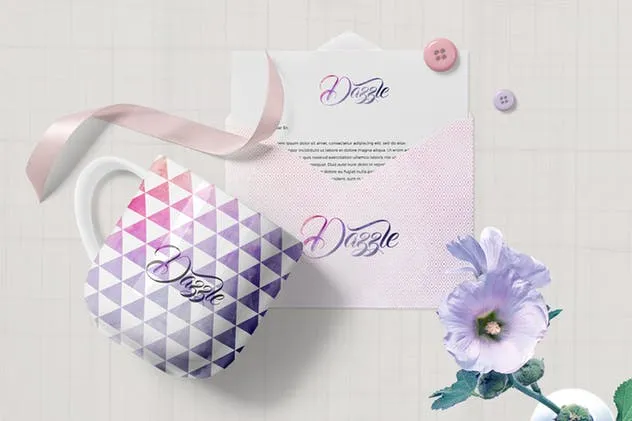 高级办公文具场景品牌VI设计展示样机 Premium Stationery Mockup Scenes插图(2)