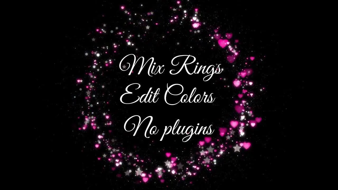 炫彩粒子环绕动态标题字幕特效像素设计精选AE模板