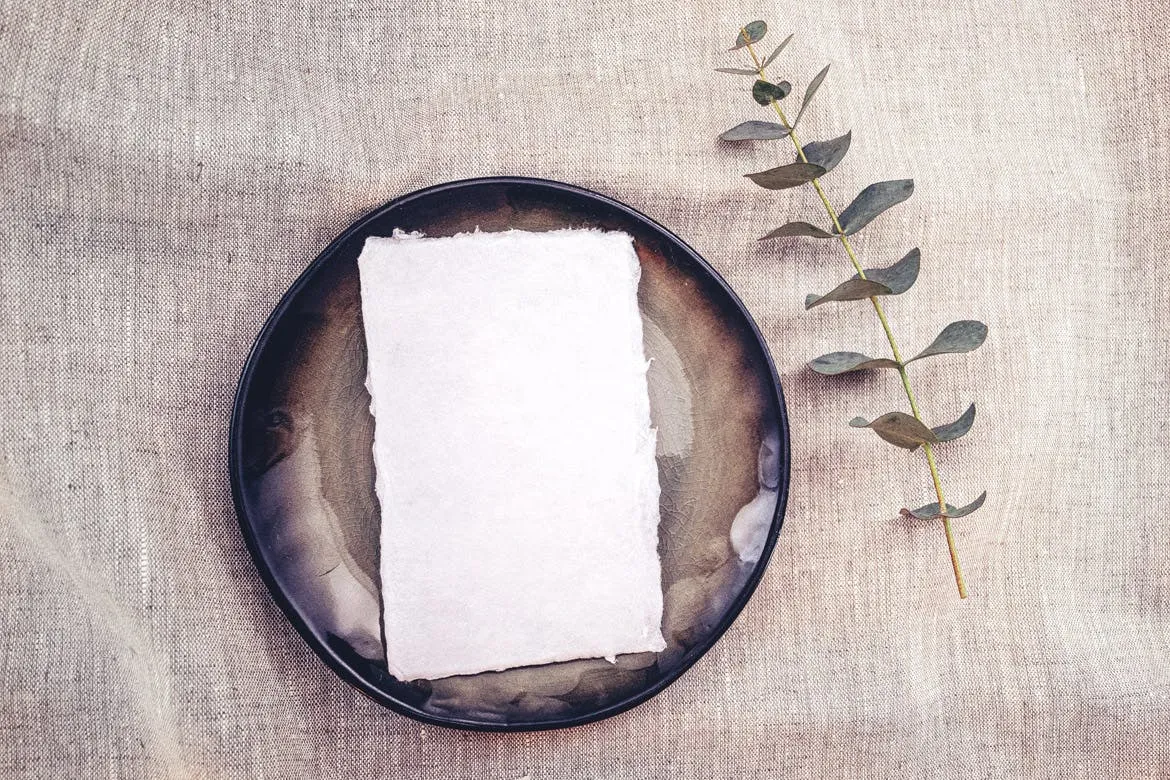婚礼照片婚礼邀请函优雅风格设计样机素材库精选模板v14 Wedding Photo Mockup 14插图(1)