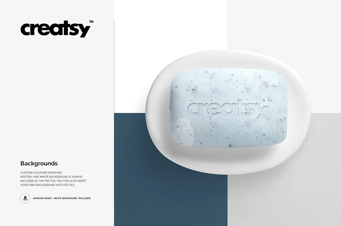 日用快消品肥皂样机模板 Soap Mockup Set插图(3)