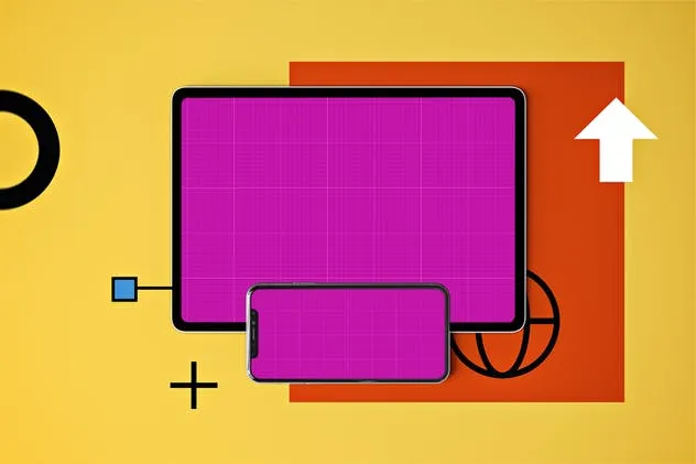 社交媒体APP应用&Web网站设计样机模板 Social Media App MockUp插图(10)