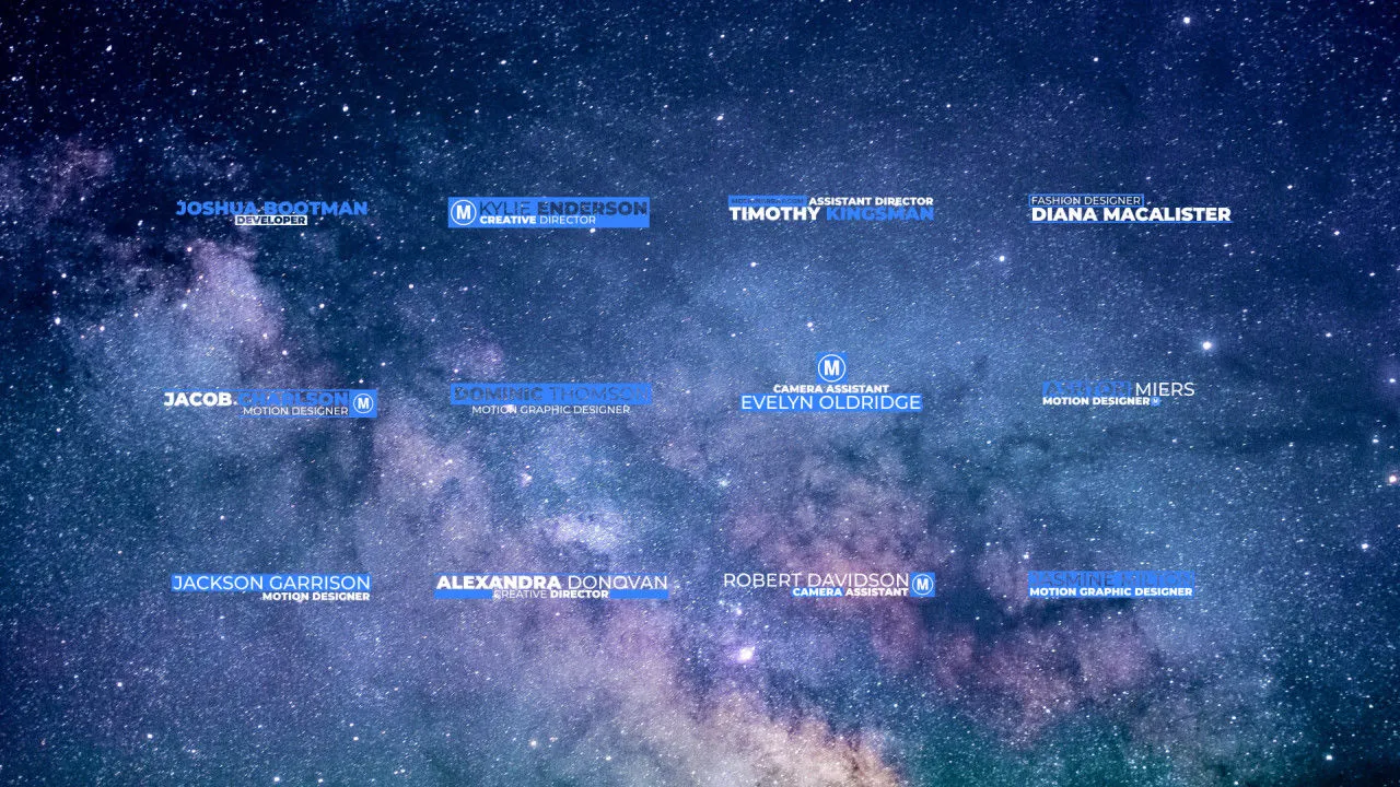 动态简洁字幕条像素设计精选AE模板