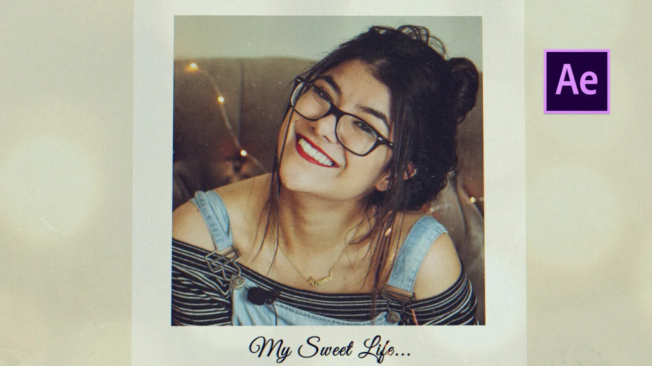 故事回忆幻灯片像素设计精选AE模板