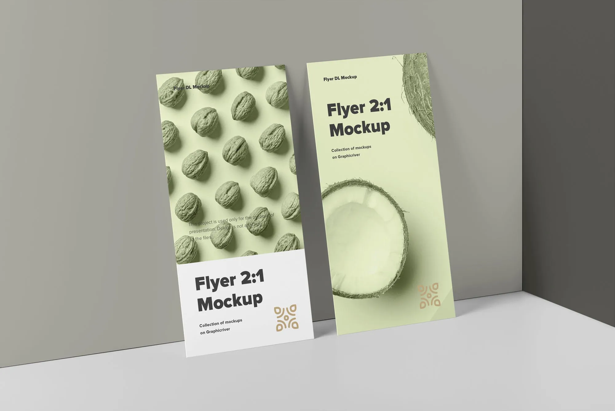 传单设计印刷效果图样机素材库精选模板 Flyer Mock-up插图(4)