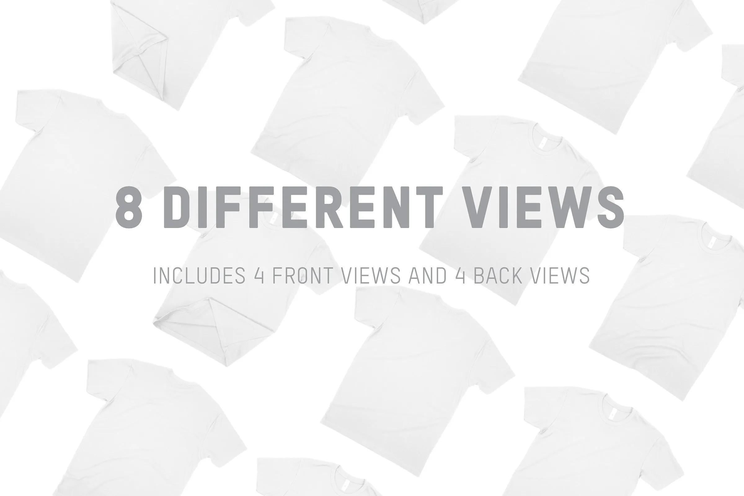 CVC面料男士T恤服装样机 Next Level 6210 Fitted CVC Crew Tee插图(5)