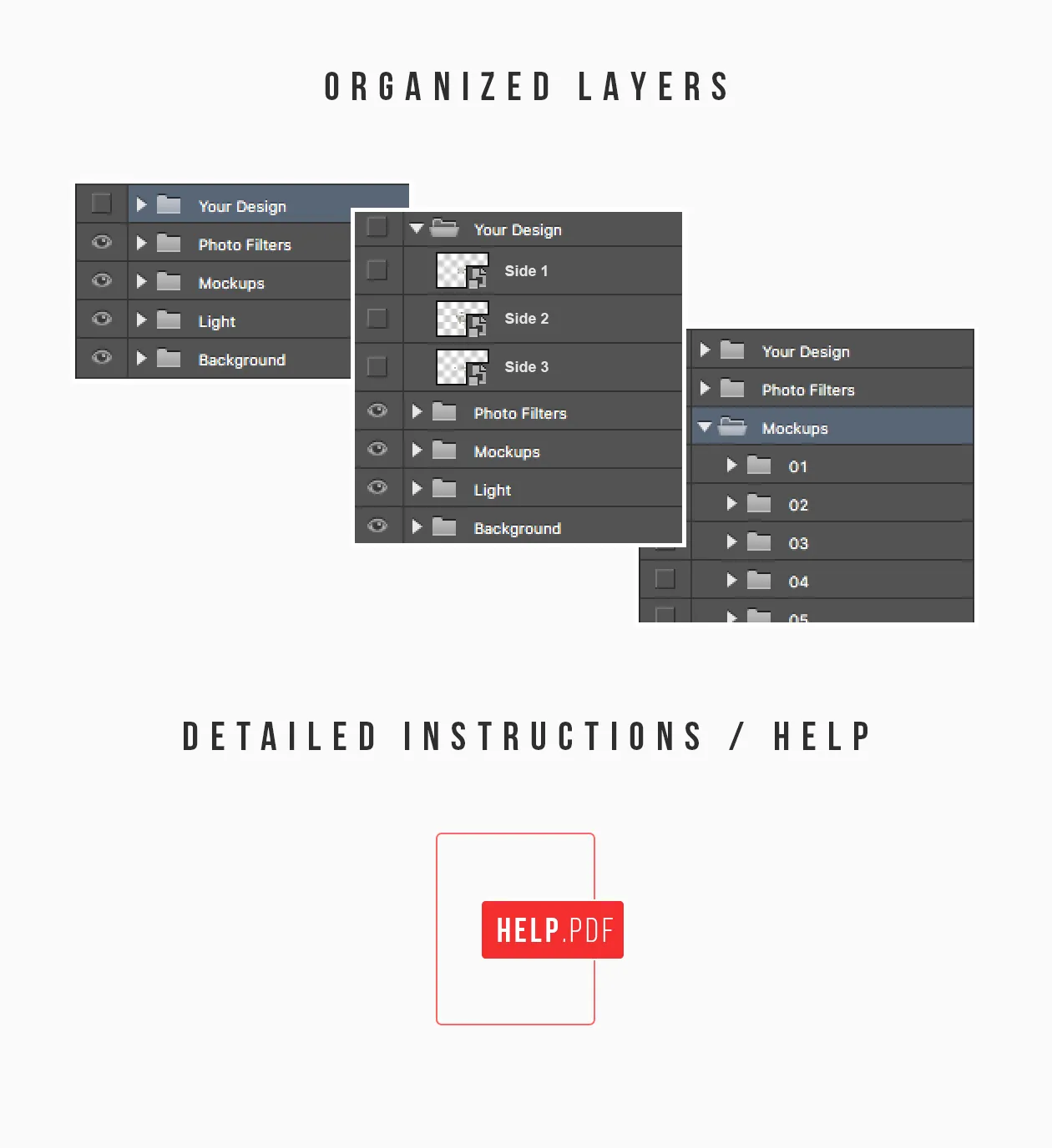 A4宣传单设计效果图样机PSD模板 Photoshop A4 Brochure Mockup .PSD插图(11)