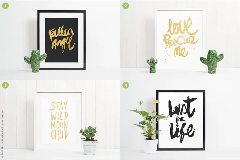 10款不同相框照片展示样机模板合集 10 picture frame mockups photoshop插图(1)