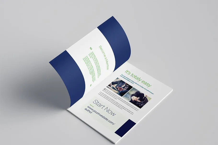 多用途A4商业投资理财手册设计模板插图(7)