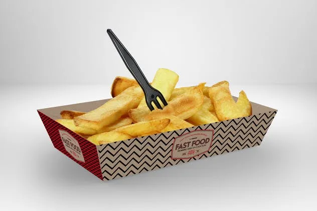 快餐熟食外卖外带食品包装样机v10 Fast Food Boxes Vol.10: Take Out Packaging Mockups插图(1)