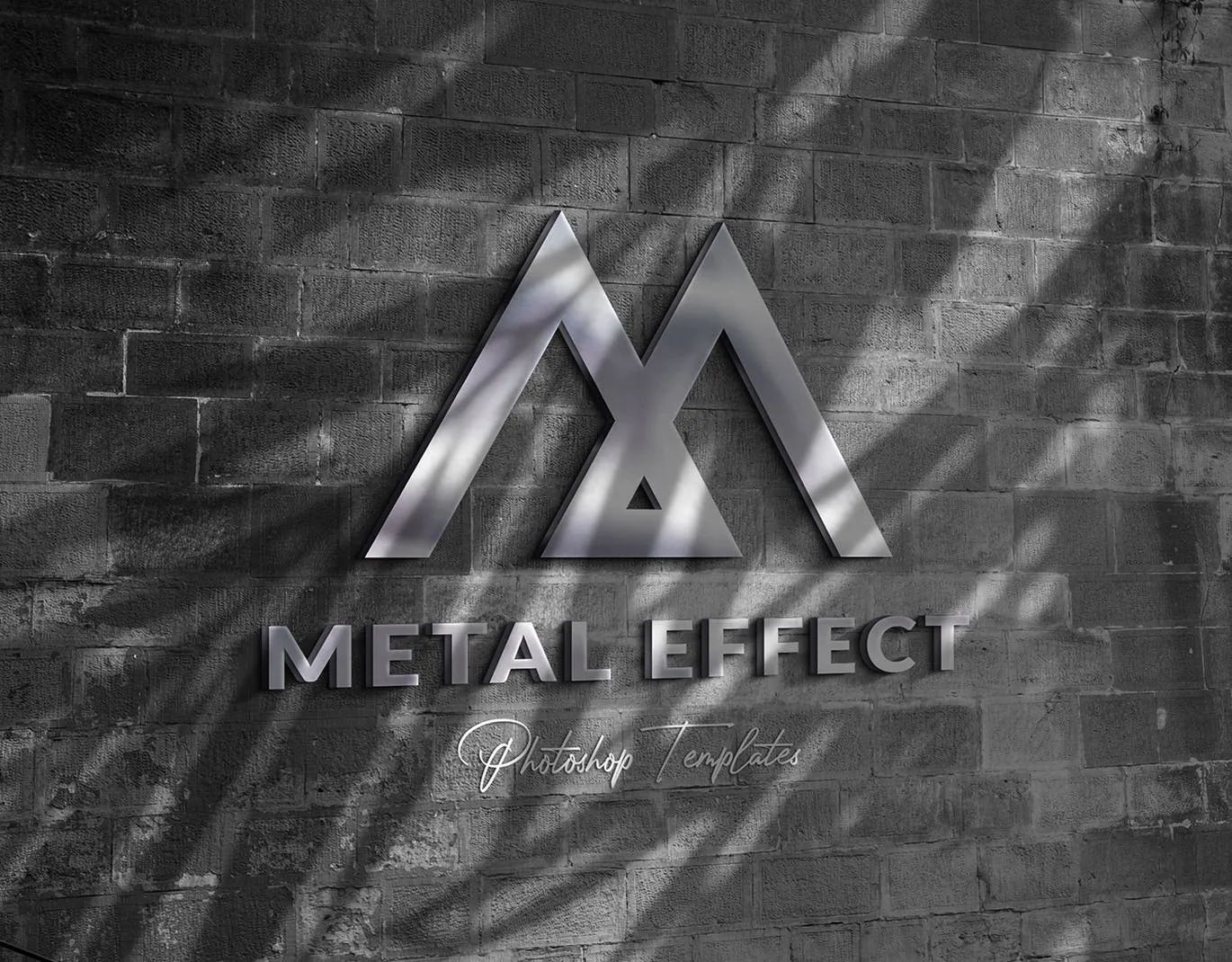 墙体3D字体&Logo设计效果图样机素材库精选 Wall Text or Logo Mockups插图(2)