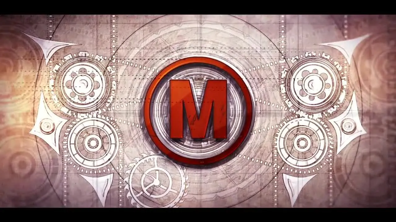 艺术性动态动画线条Logo展示像素设计精选AE模板