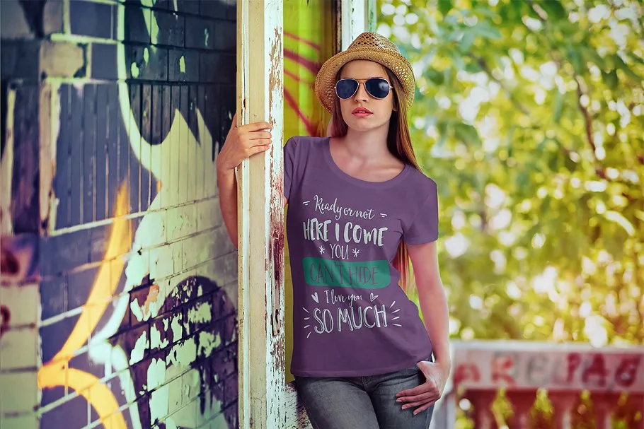 欧美模特T恤上身效果样机模板 T-Shirt Mock-Up / V.2插图(8)