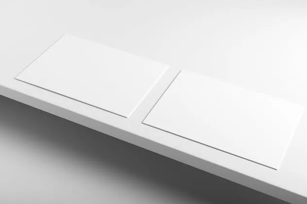 企业个人名片样机模板v4 Business Cards Mockup Vol. 4插图(2)