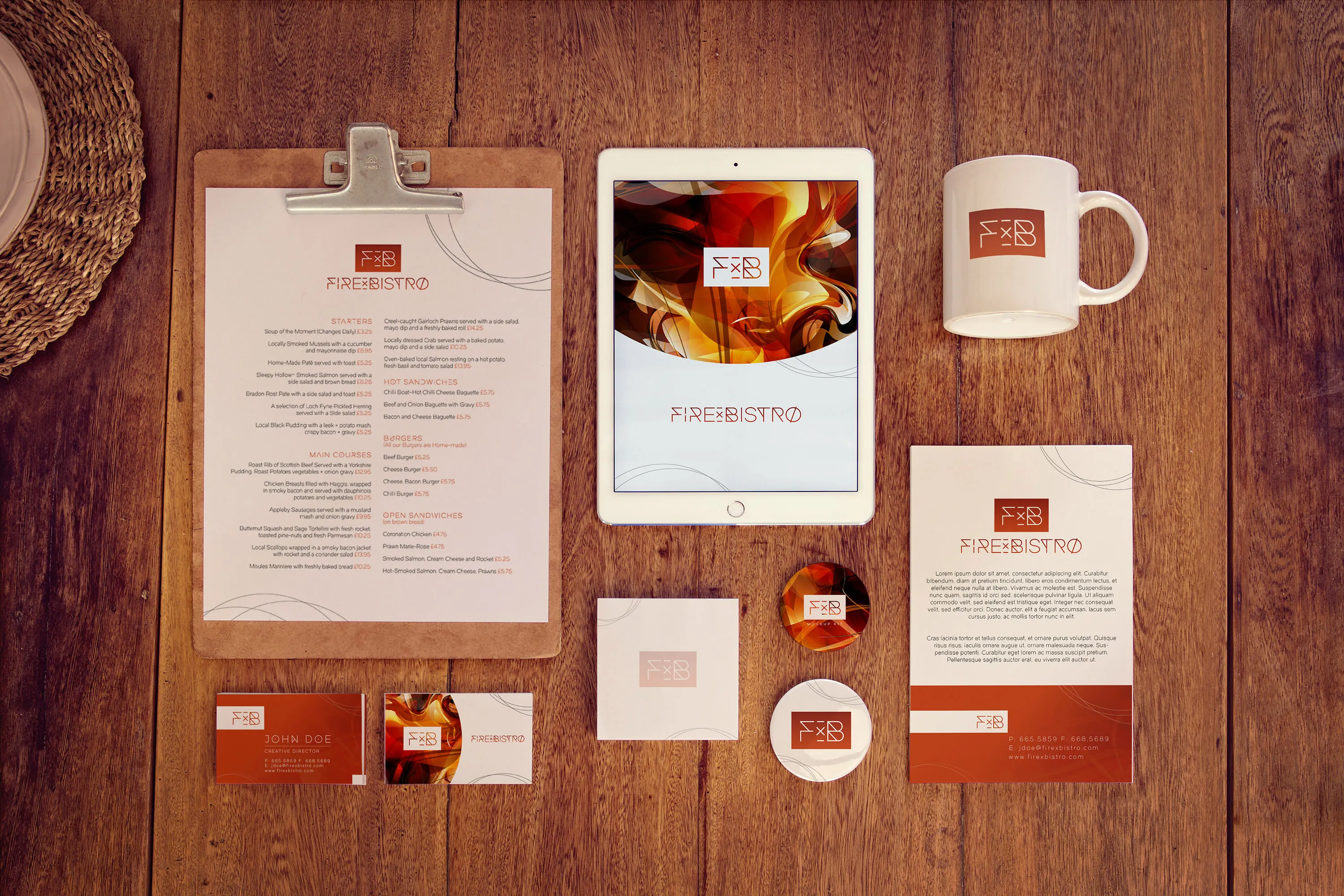 品牌VI设计办公用品套装等距样机模板02 Stationery Mockup 02插图