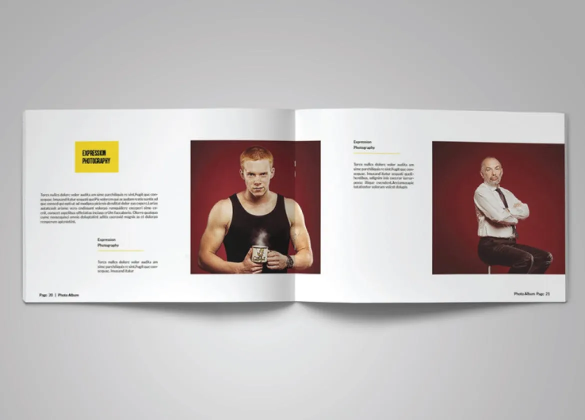 摄影工作室作品集设计模板v6 Lanscape Portfolio Vol. 6插图(5)