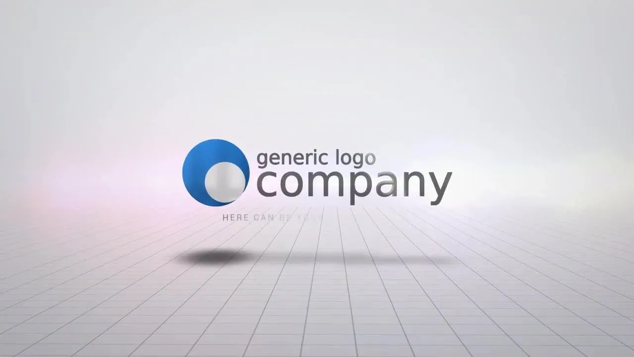 补充镜头光晕徽标像素设计精选AE模板