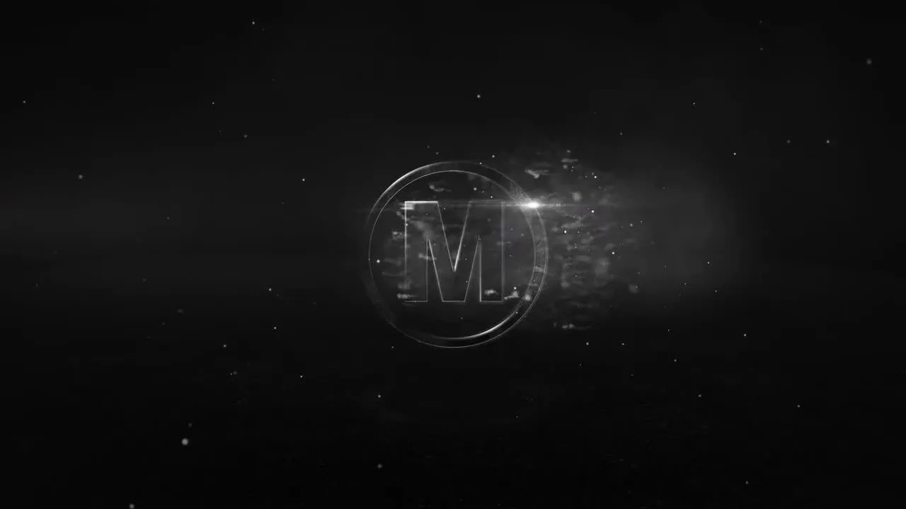 徽标粒子烟动画像素设计精选AE模板