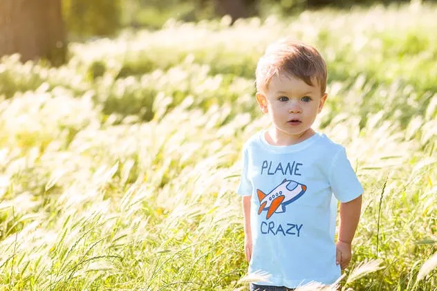 童装男童圆领T恤服装样机模板 Toddler Boy Crew Neck T-shirt Mock-up插图(2)